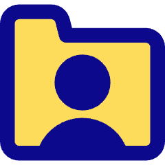 User Folder Icon from Core Pop Set
