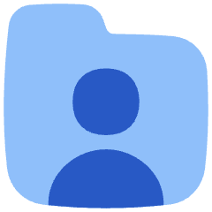 User Folder Icon from Flex Flat Set