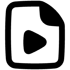 Video File Play Icon from Plump Remix Set