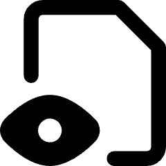 View Document Files Icon from Core Remix Set