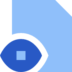 View Document Files Icon from Sharp Flat Set