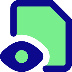 View Document Files Icon from Core Pop Set