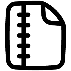 Zip File Icon from Plump Line Set