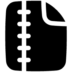 Zip File Icon from Plump Solid Set