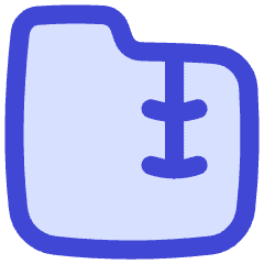 Zip Folder Icon from Flex Duo Set