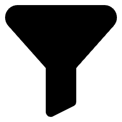 Filter 3 Icon from Nova Solid Set