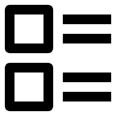 Layout Thumbnail 6 Icon from Nova Line Set