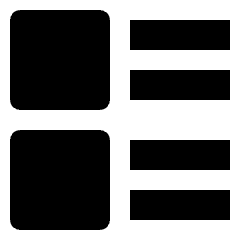 Layout Thumbnail 6 Icon from Nova Solid Set