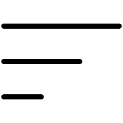 Ascending Sort 1 Icon from Ultimate Light Set