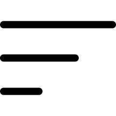 Ascending Sort 1 Icon from Ultimate Regular Set