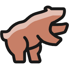 Saving Bear Icon from Ultimate Colors Set