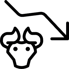 Saving Bull Decrease Icon from Ultimate Light Set