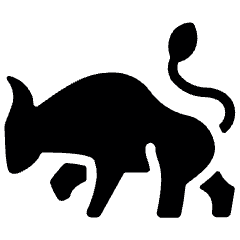 Saving Bull Icon from Ultimate Bold Set