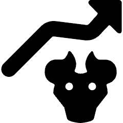 Saving Bull Increase Icon from Ultimate Bold Set