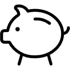 Saving Piggy Bank Icon from Ultimate Light Set