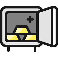 Saving Safe Open Icon from Ultimate Colors Set