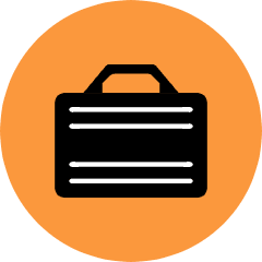 Briefcase Icon from Kameleon Pop Set