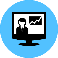 Business News Icon from Kameleon Pop Set