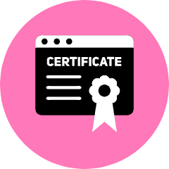 Certificate Icon from Kameleon Pop Set
