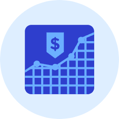 Money Graph Icon from Kameleon Duo Set