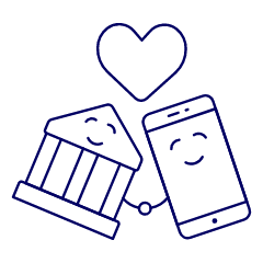 Banking App 1 Illustration from UX Line Set