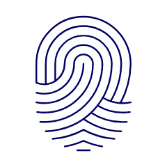 Fingerprint Illustration from UX Line Set