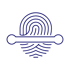 Fingerprint Scan 1 Illustration from UX Line Set