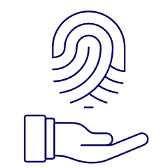 Fingerprint Share 1 Illustration from UX Line Set