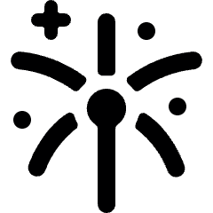 Fireworks Icon from Ultimate Bold Set