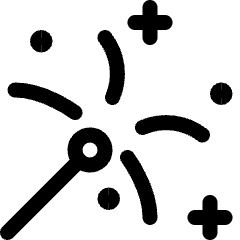 Fireworks Stick Icon from Ultimate Regular Set