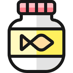 Fish Jar Icon from Ultimate Colors Set