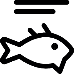 Fishing Catch Icon from Ultimate Regular Set