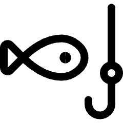 Fishing Fish Icon from Ultimate Regular Set