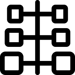 Fitness Dumbells Sizes Icon from Ultimate Regular Set