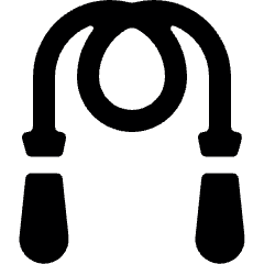 Fitness Jumping Rope Icon from Ultimate Bold Set
