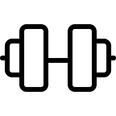 Fitness Weights Icon from Ultimate Light Set