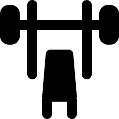 Sport Bench Press Icon from Ultimate Bold Set