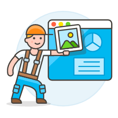 App Builder 1 Illustration from UX Colors Set