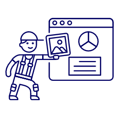App Builder 1 Illustration from UX Line Set