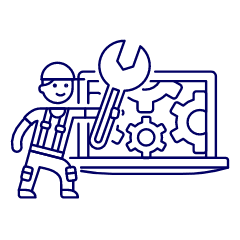 Repair Technician 1 1 Illustration from UX Line Set
