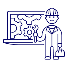 Repair Technician 2 1 Illustration from UX Line Set