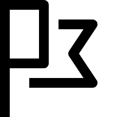 Award Flag 9 Icon from Nova Line Set