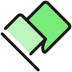 Flag Plain Icon from Ultimate Colors Set