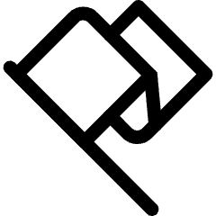 Flag Plain Icon from Ultimate Regular Set