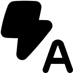 Auto Flash Icon from Plump Solid Set