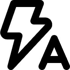 Auto Flash Icon from Micro Line Set