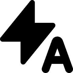 Auto Flash Icon from Core Solid Set