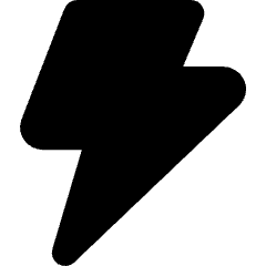 Flash 1 Icon from Micro Solid Set