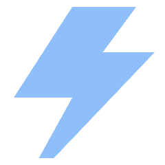 Flash 1 Icon from Sharp Flat Set