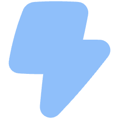 Flash 1 Icon from Plump Flat Set